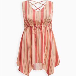 Torrid Sleeveless Tunic Length Summer Tank  size 5X  EUC